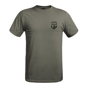 T-shirt Strong Troupes de Marine vert olive - A10 Equipment