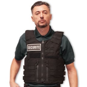 Gilet pare-balles Full Tactical IIIA Security homme - Le Protecteur