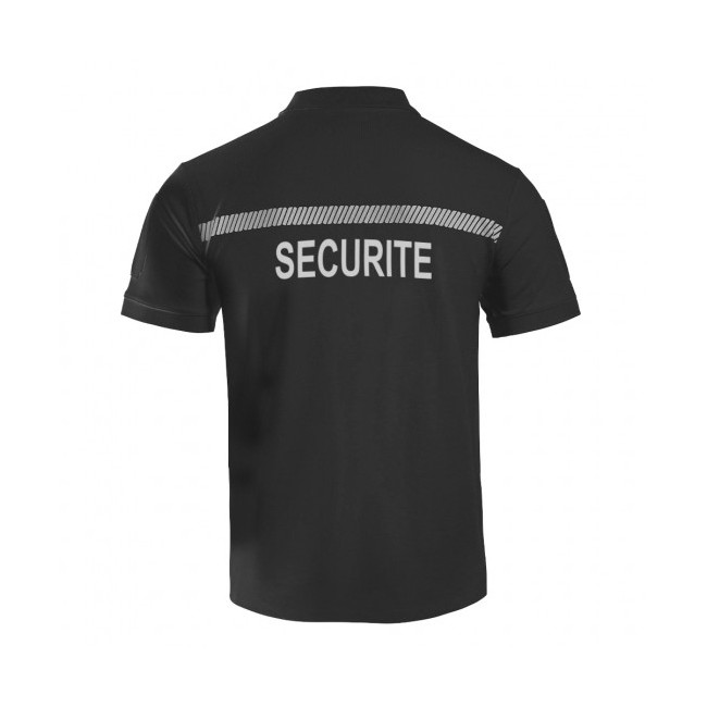 Sécu-One Sicherheits-Poloshirt schwarz - A10 Equipment