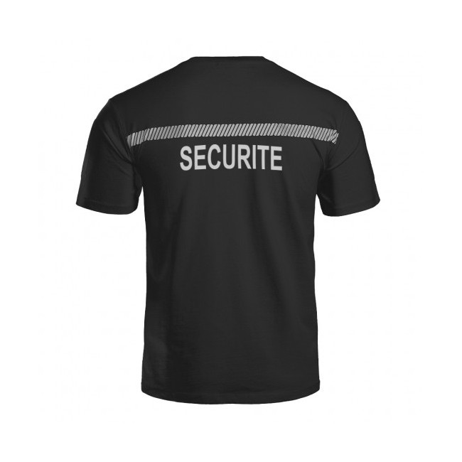 T-shirt Sécu-One sécurité noir - A10 Equipment