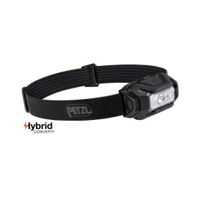 Latarka czołowa Hybrid Aria 1 (350 lumenów) - Czarna - Petzl