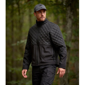 Veste softshell STORM bi-matière UNDERCOVER Noir - GK Pro