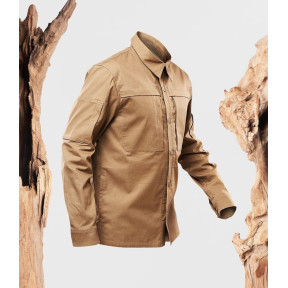 Chemise SURVIVOR Ripstop Undercover Coyote - GK Pro