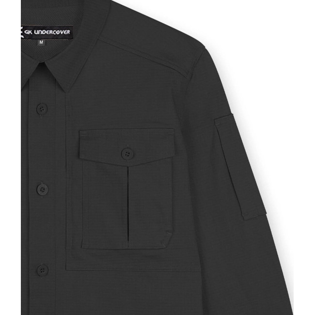 Chemise SURVIVOR Ripstop Undercover Noir - GK Pro