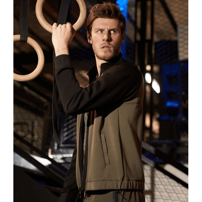 Trainingsanzug Jacke Renegade UNDERCOVER Khaki/Schwarz - GK Pro