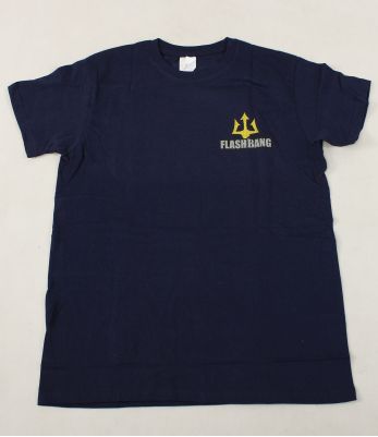 T-shirt Frogman no bubble / no troubles navy - Flashbang