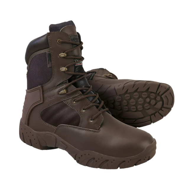 Buty Tactical Pro Boots brązowe - Kombat Tactical