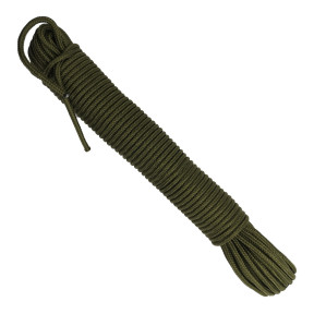 Paracorde longueur 15 m - Ø 3 mm Expédition vert olive - A10 Equipment