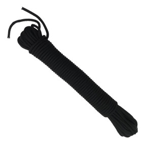 Paracord długość 15 m - Ø 3 mm Ekspedycja czarna - A10 Equipment