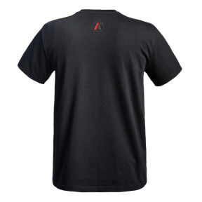 T-Shirt Strong A10 schwarz mit olivgrünen / roten Logos - A10 Equipment