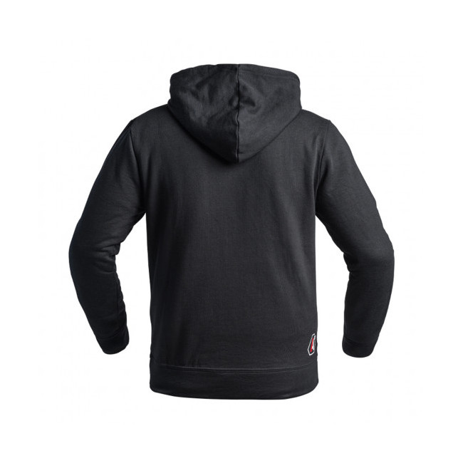 Hoodie A10 noir logos blanc / rouge - A10 Equipment